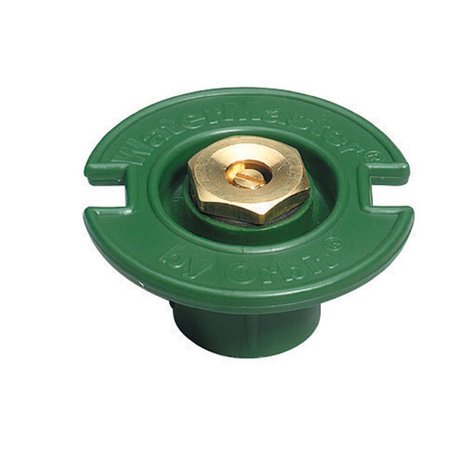 ORBIT IRRIGATION Brass Flush Head Nozzle; Green - 1.3 in. 75212
